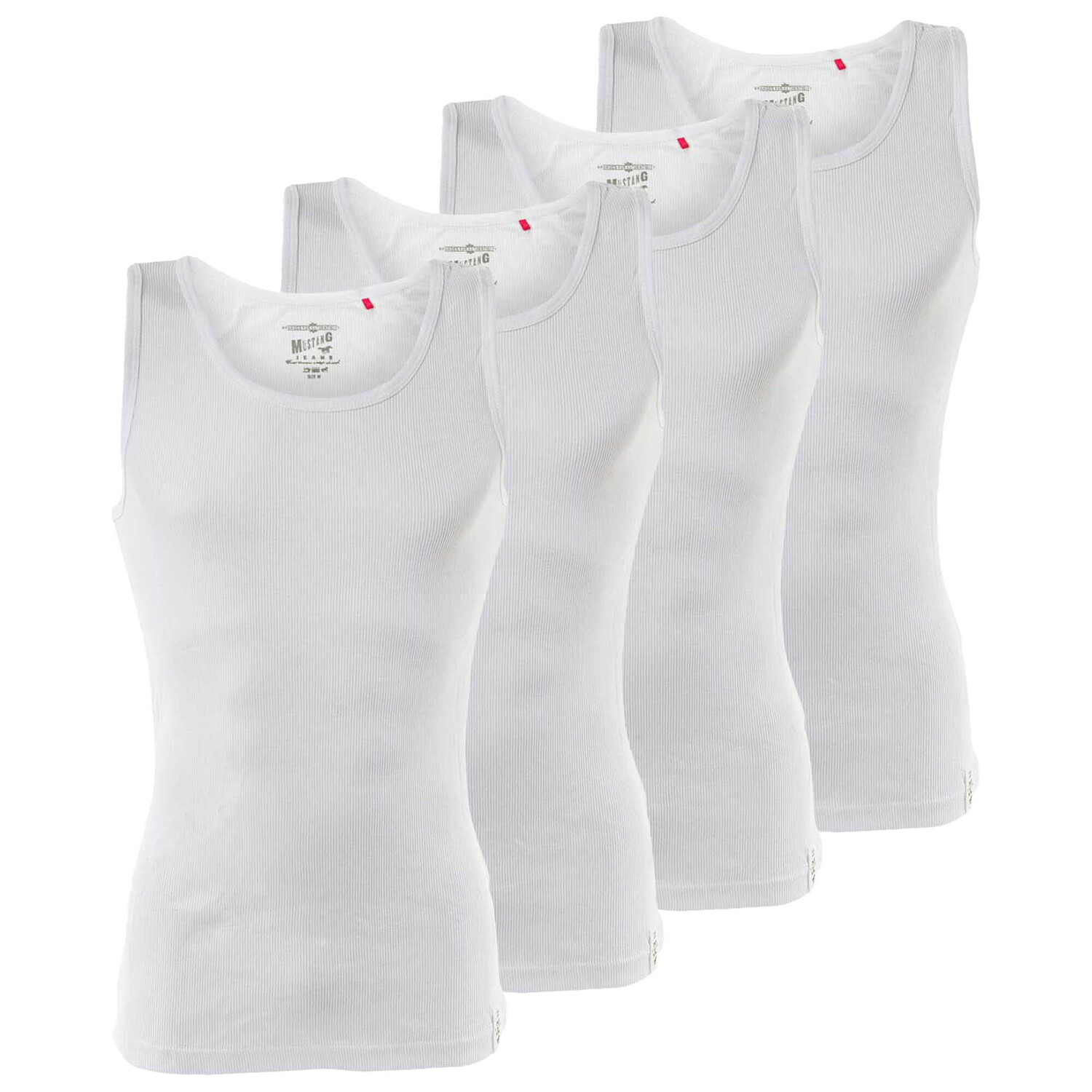 Майка Mustang 4er Pack, белый
Майка Mustang 4er Pack, белый