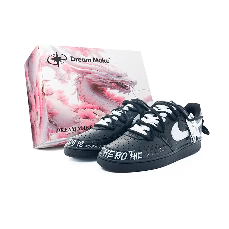 Nike Court Vision 1 Ink Wash Neighborhood Abrasion Resistant Low top Skateboard Shoes мужские черные
Nike Court Vision 1 Ink Wash Neighborhood Abrasion Resistant Low top Skateboard Shoes мужские черные