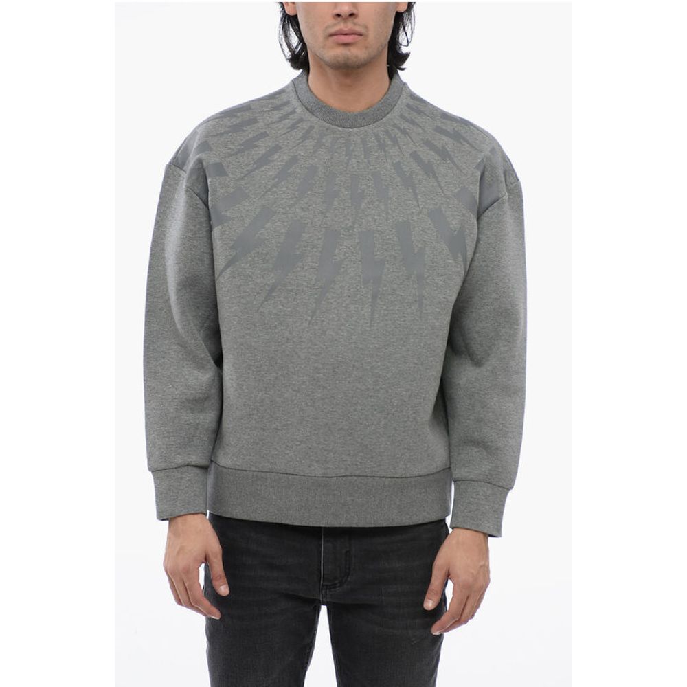 Свитшот FAIRISLE THUNDERBOLT из хлопкового неопрена с легкой посадкой Neil Barrett, Gray
Свитшот FAIRISLE THUNDERBOLT из хлопкового неопрена с легкой посадкой Neil Barrett, Gray