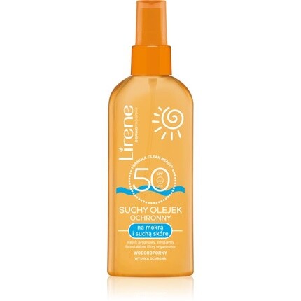 Lirene Защитное сухое масло SPF50 150мл
Lirene Защитное сухое масло SPF50 150мл