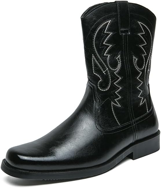 Мужские вестерн-сапоги, с молнией, мужские ковбойские сапоги, байкерские сапоги, узор вышивки в западном стиле, винтажные классические вестерн-сапоги, сапоги для деревни, противоскользящие, износостойкие Generic, черный
Мужские вестерн-сапоги, с молнией, мужские ковбойские сапоги, байкерские сапоги, узор вышивки в западном стиле, винтажные классические вестерн-сапоги, сапоги для деревни, противоскользящие, износостойкие Generic, черный