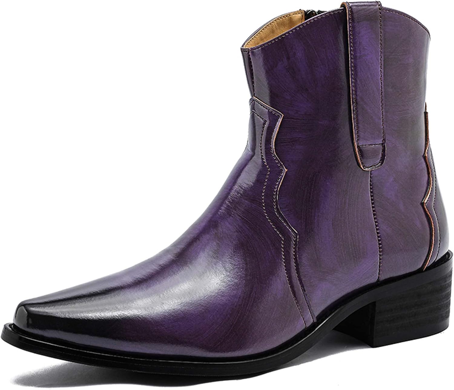 Ковбойские сапоги для мужчин, модные городские деловые и повседневные формальные ботинки, противоскользящие, удобные, для офиса, униформы, банкетов, свадеб, концертов, костюмов, фраков, высокие кожаные туфли Generic, фиолетовый
Ковбойские сапоги для мужчин, модные городские деловые и повседневные формальные ботинки, противоскользящие, удобные, для офиса, униформы, банкетов, свадеб, концертов, костюмов, фраков, высокие кожаные туфли Generic, фиолетовый