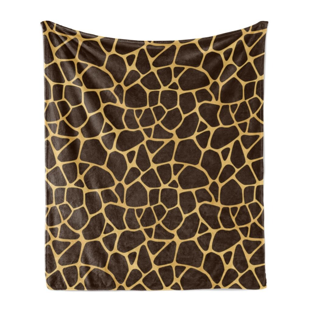 ABAKUHAUS Giraffe Мягкое фланелевое флисовое одеяло, абстрактная кожа животного, модернизированная иллюстрация дизайна с примитивными мотивами, 175 x 230 см, темно-коричневый песочно-коричневый
ABAKUHAUS Giraffe Мягкое фланелевое флисовое одеяло, абстрактная кожа животного, модернизированная иллюстрация дизайна с примитивными мотивами, 175 x 230 см, темно-коричневый песочно-коричневый