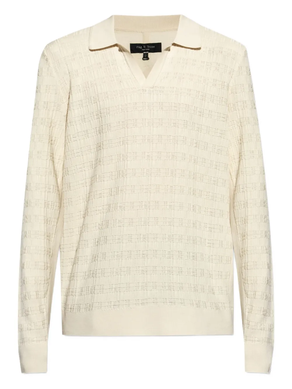 Футболка с фактурным воротником rag & bone, нейтральный
Футболка с фактурным воротником rag & bone, нейтральный