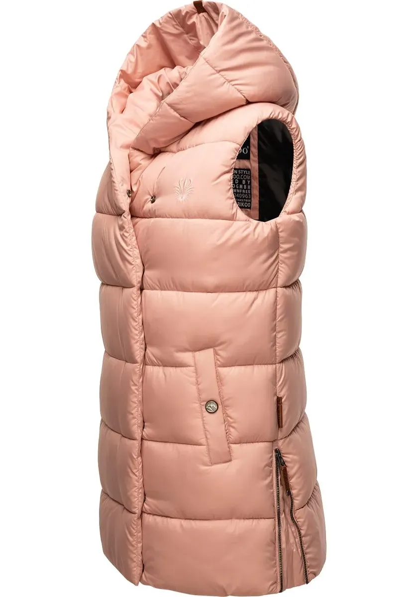 Стеганый жилет Navahoo "Madilynaa", стильный женский жилет без рукавов с капюшоном, розовый
Стеганый жилет Navahoo "Madilynaa", стильный женский жилет без рукавов с капюшоном, розовый