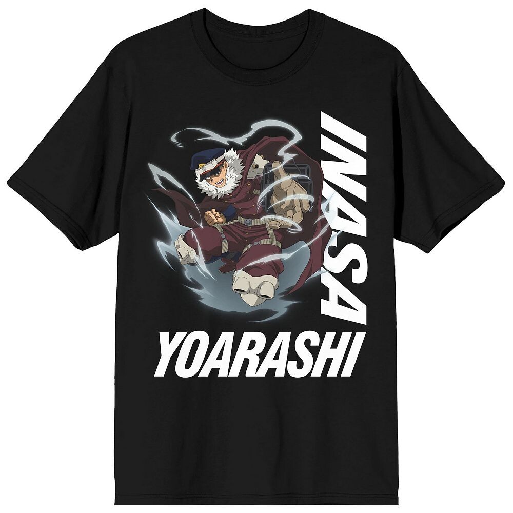 Мужская футболка My Hero Academia Inasa Yoarashi Licensed Character, черный
Мужская футболка My Hero Academia Inasa Yoarashi Licensed Character, черный