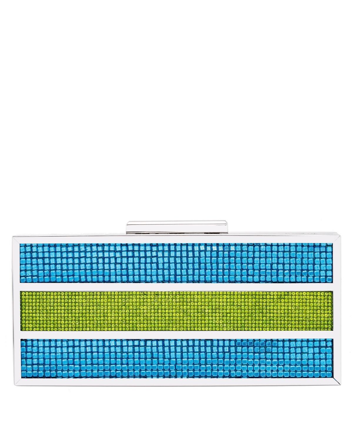 Мини-клатч Minaudiere с цветными блоками и кристаллами Nina
Мини-клатч Minaudiere с цветными блоками и кристаллами Nina