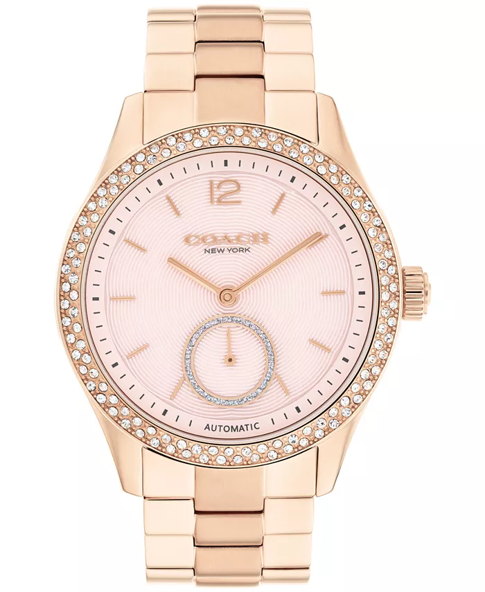 Женские наручные часы Brooks Automatic Rose Gold Tone в стальном браслете, 38 мм COACH
Женские наручные часы Brooks Automatic Rose Gold Tone в стальном браслете, 38 мм COACH