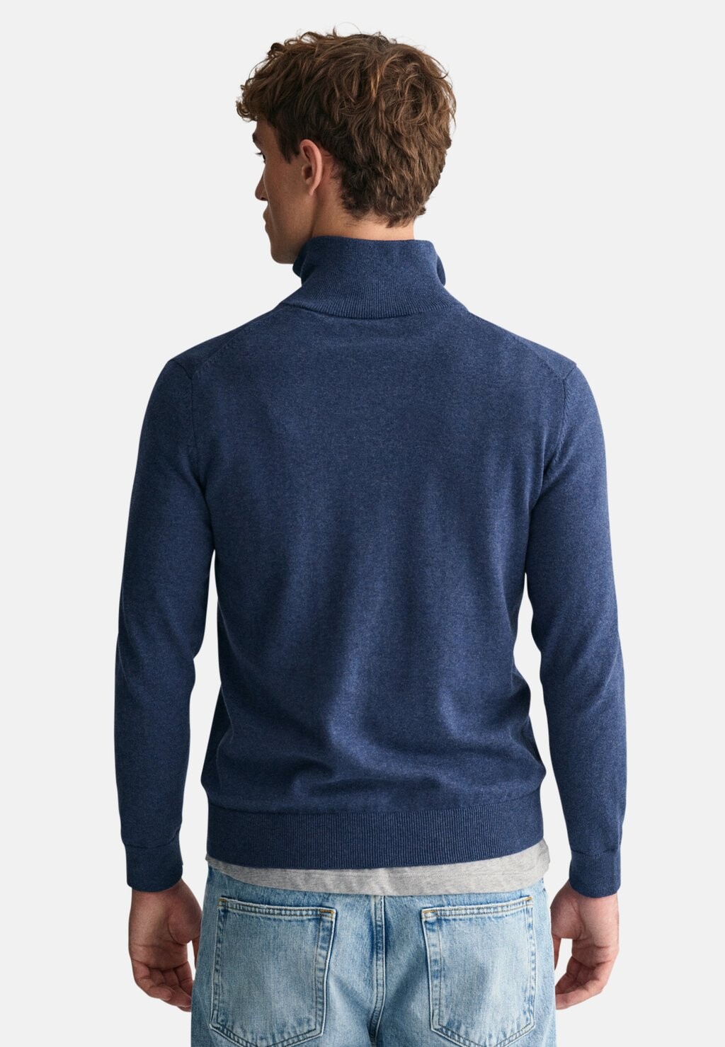 Джемпер HALF-ZIP GANT, темно-синий
Джемпер HALF-ZIP GANT, темно-синий