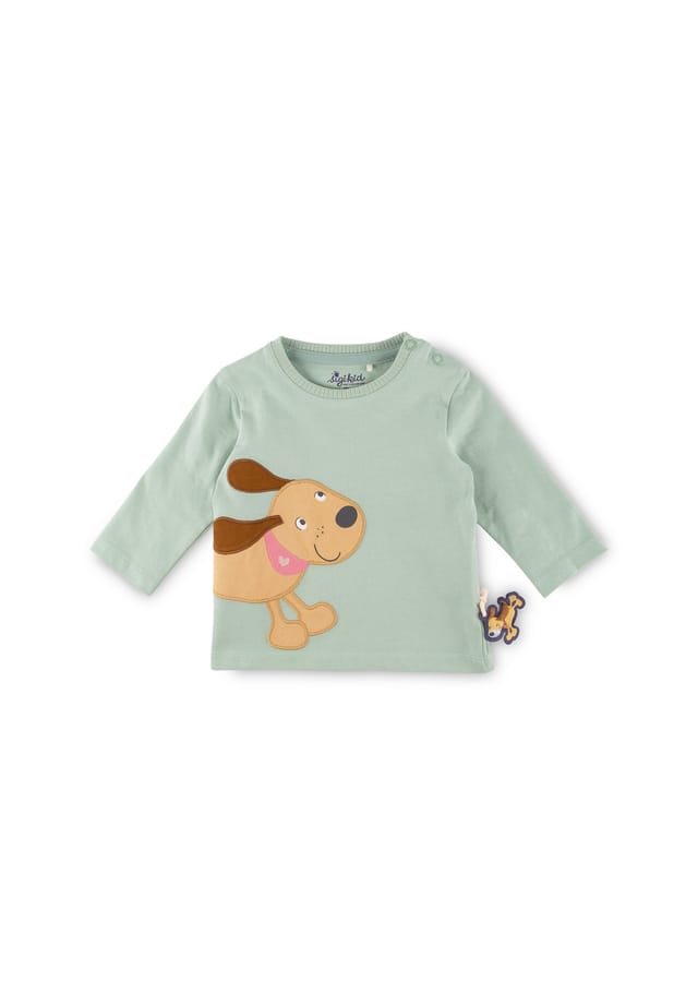 Футболка с длинными рукавами смешная собака для малышей Sigikid, зеленый
Футболка с длинными рукавами смешная собака для малышей Sigikid, зеленый