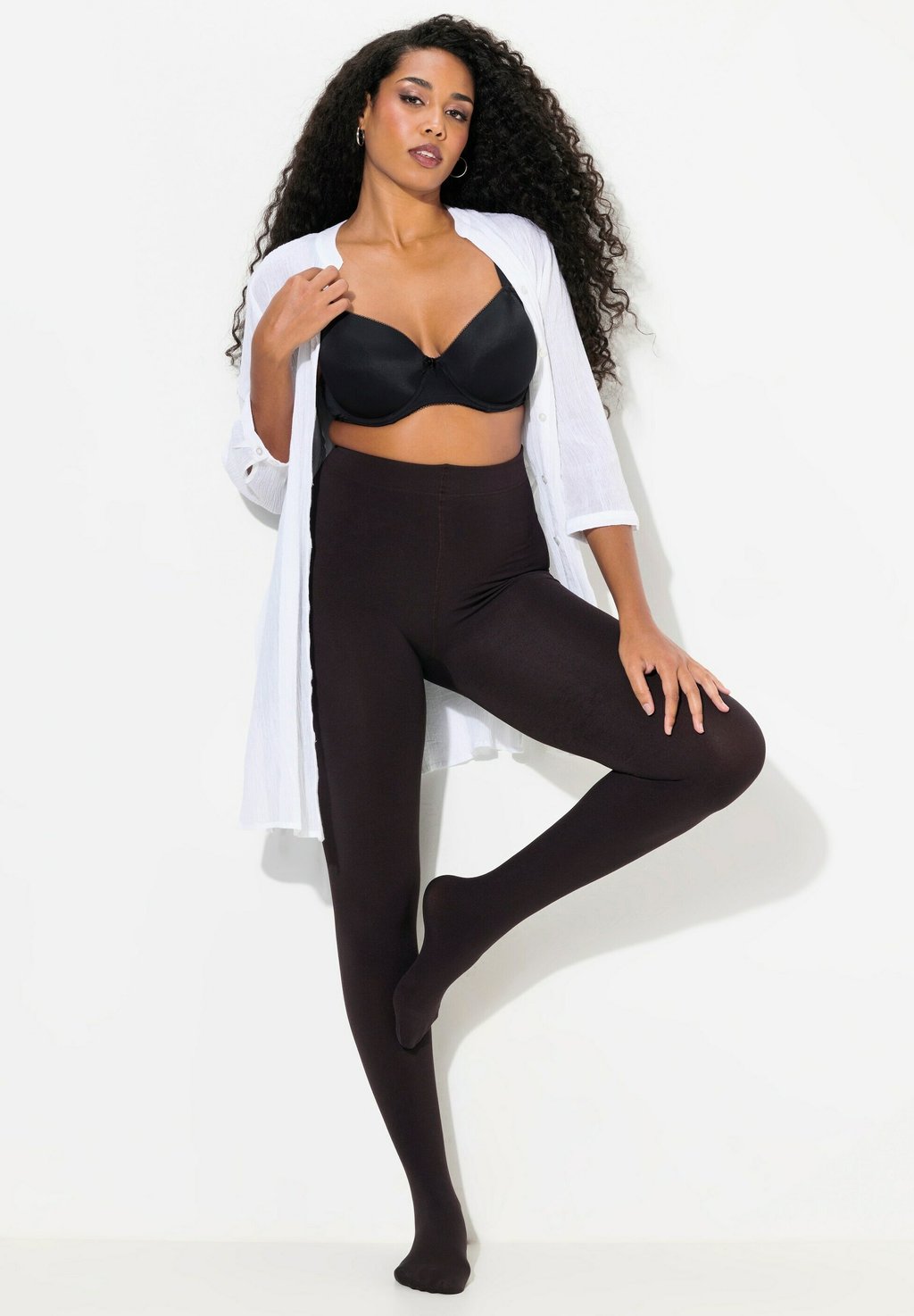 Колготки Ulla Popken, коричневый
Колготки Ulla Popken, коричневый