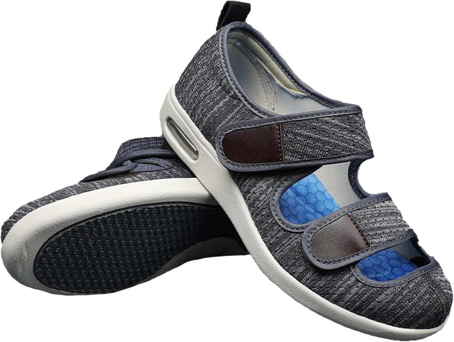 Мужская обувь bumuam с широкой колодкой и регулируемой застежкой, легкая, обувь для отекших ног с дышащей мемори-пеной, легкие кроссовки для ходьбы для пожилых людей, мужчины 11 / женщины 12, темно-серый
Мужская обувь bumuam с широкой колодкой и регулируемой застежкой, легкая, обувь для отекших ног с дышащей мемори-пеной, легкие кроссовки для ходьбы для пожилых людей, мужчины 11 / женщины 12, темно-серый