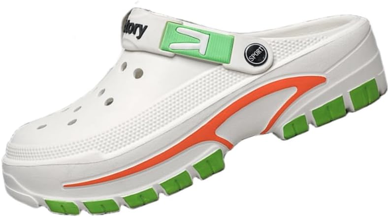 Мужские летние повседневные дышащие сандалии- противоскользящие и прочные, подходят для пляжа и ежедневного использования на улице в качестве тапочек Fmshi, белый
Мужские летние повседневные дышащие сандалии- противоскользящие и прочные, подходят для пляжа и ежедневного использования на улице в качестве тапочек Fmshi, белый