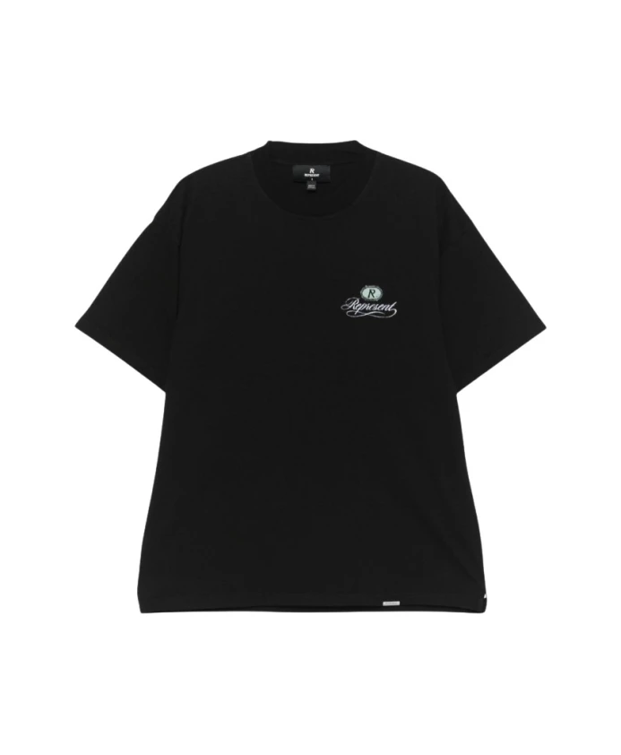 Черная футболка с принтом Represent, черный
Черная футболка с принтом Represent, черный