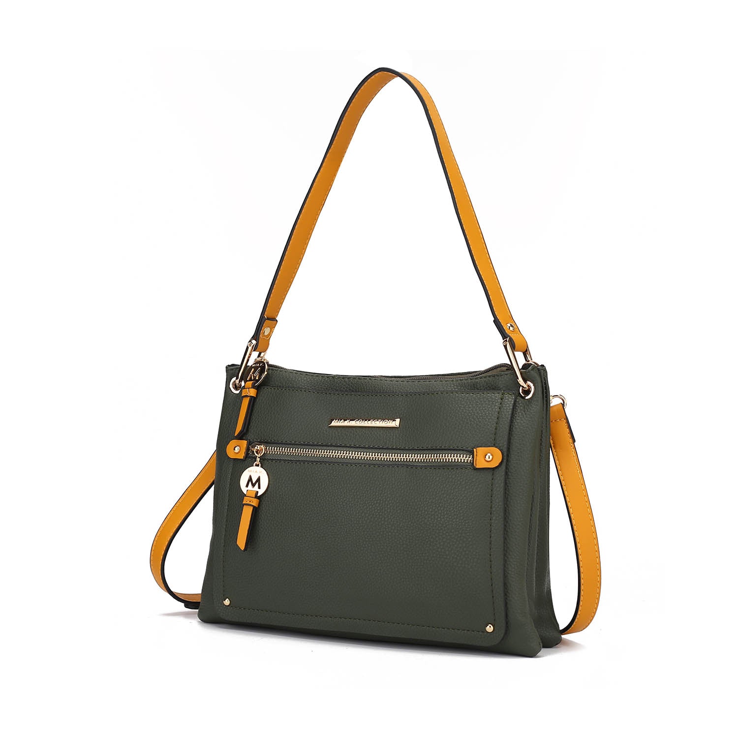 Женская сумка через плечо Aliyah из веганской кожи, универсальный дизайн, функциональная сумка на каждый день от Mia K MKF Collection By Mia K., цвет green mustard, Зеленый, Женская сумка через плечо Aliyah из веганской кожи, универсальный дизайн, функцио
Женская сумка через плечо Aliyah из веганской кожи, универсальный дизайн, функциональная сумка на каждый день от Mia K MKF Collection By Mia K., цвет green mustard, Зеленый, Женская сумка через плечо Aliyah из веганской кожи, универсальный дизайн, функцио