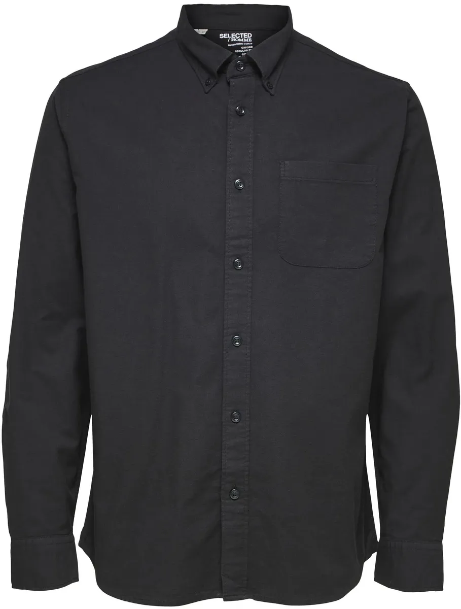 Рубашка SELECTED HOMME с длинными рукавами "SLHREGRICK-OX FLEX S", с нагрудным карманом, черный
Рубашка SELECTED HOMME с длинными рукавами "SLHREGRICK-OX FLEX S", с нагрудным карманом, черный