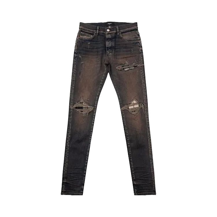 Джинсы Amiri MX1 Plaid Patch Dark Indigo Jeans, Black
Джинсы Amiri MX1 Plaid Patch Dark Indigo Jeans, Black