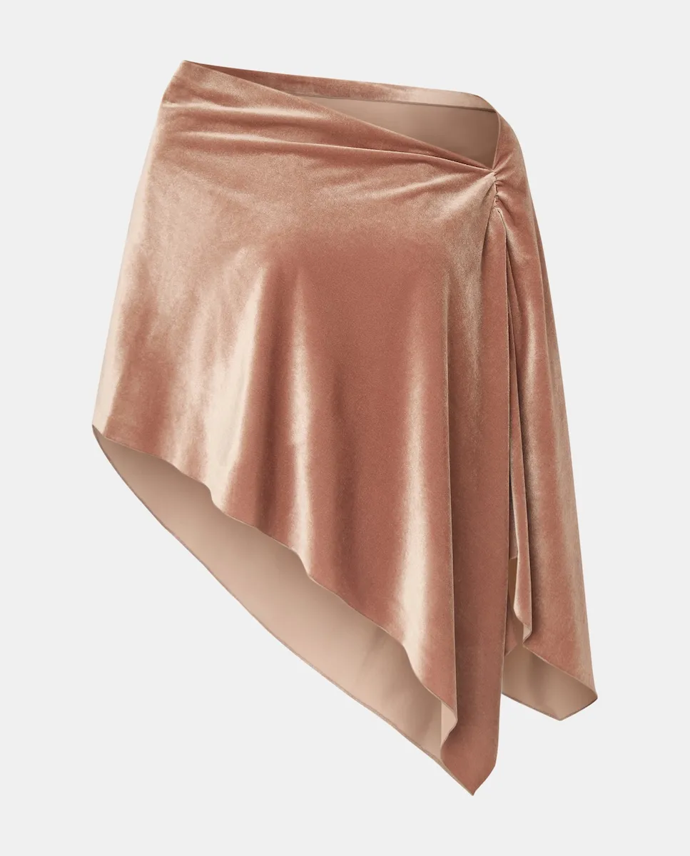 Бархатная накидка с сборкой на плечах Banarassi, бежевый
Бархатная накидка с сборкой на плечах Banarassi, бежевый