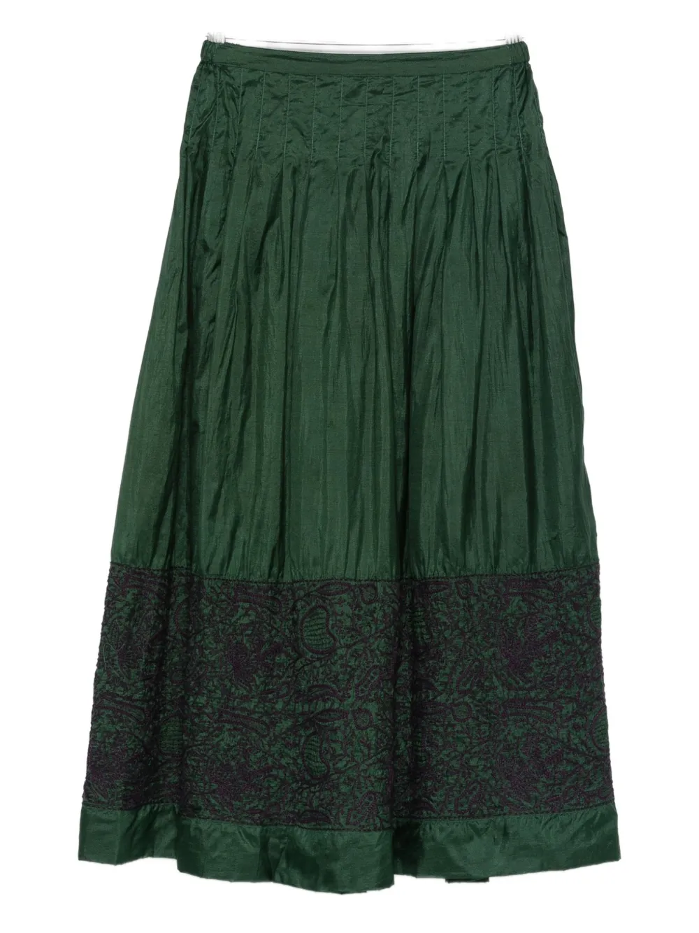 Плиссированная миди-юбка с вышивкой Injiri, зеленый
Плиссированная миди-юбка с вышивкой Injiri, зеленый