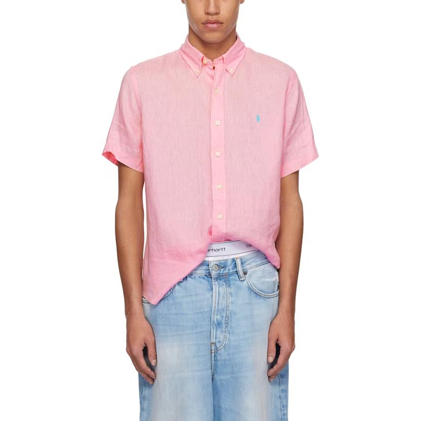 Polo Ralph Lauren Розовая мужская рубашка
Polo Ralph Lauren Розовая мужская рубашка