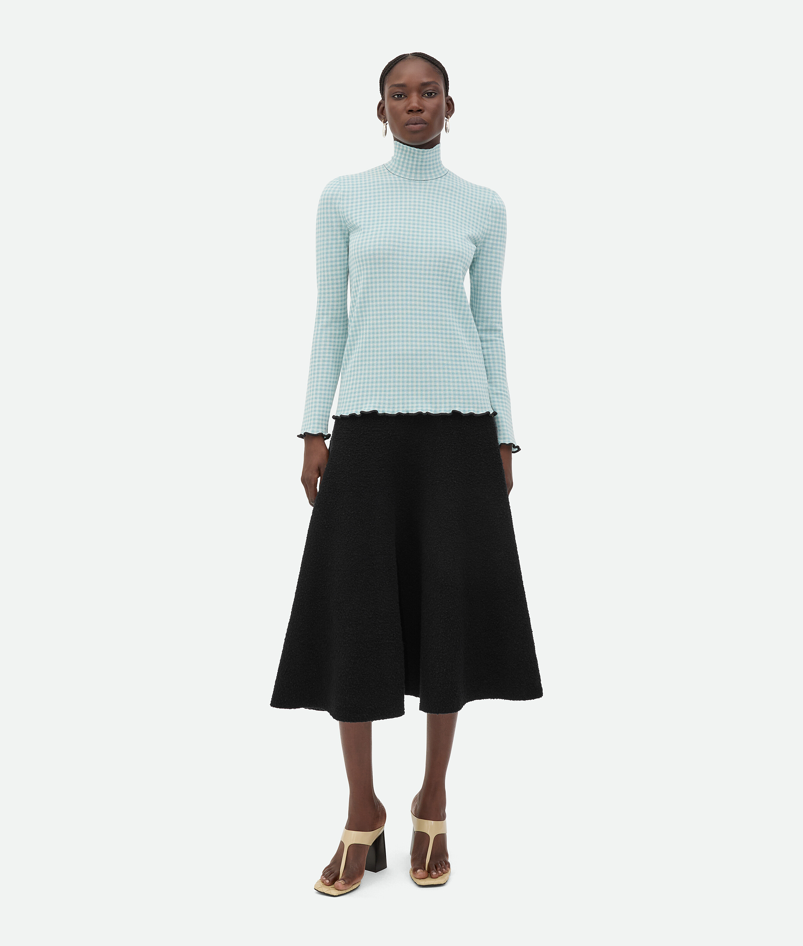 Топ из хлопчатобумажной ткани в клетку Bottega Veneta
Топ из хлопчатобумажной ткани в клетку Bottega Veneta