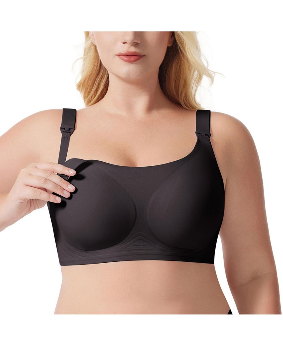 Бесшовный бюстгальтер для беременных и кормящих мам Sunveno, Dark Grey
Бесшовный бюстгальтер для беременных и кормящих мам Sunveno, Dark Grey