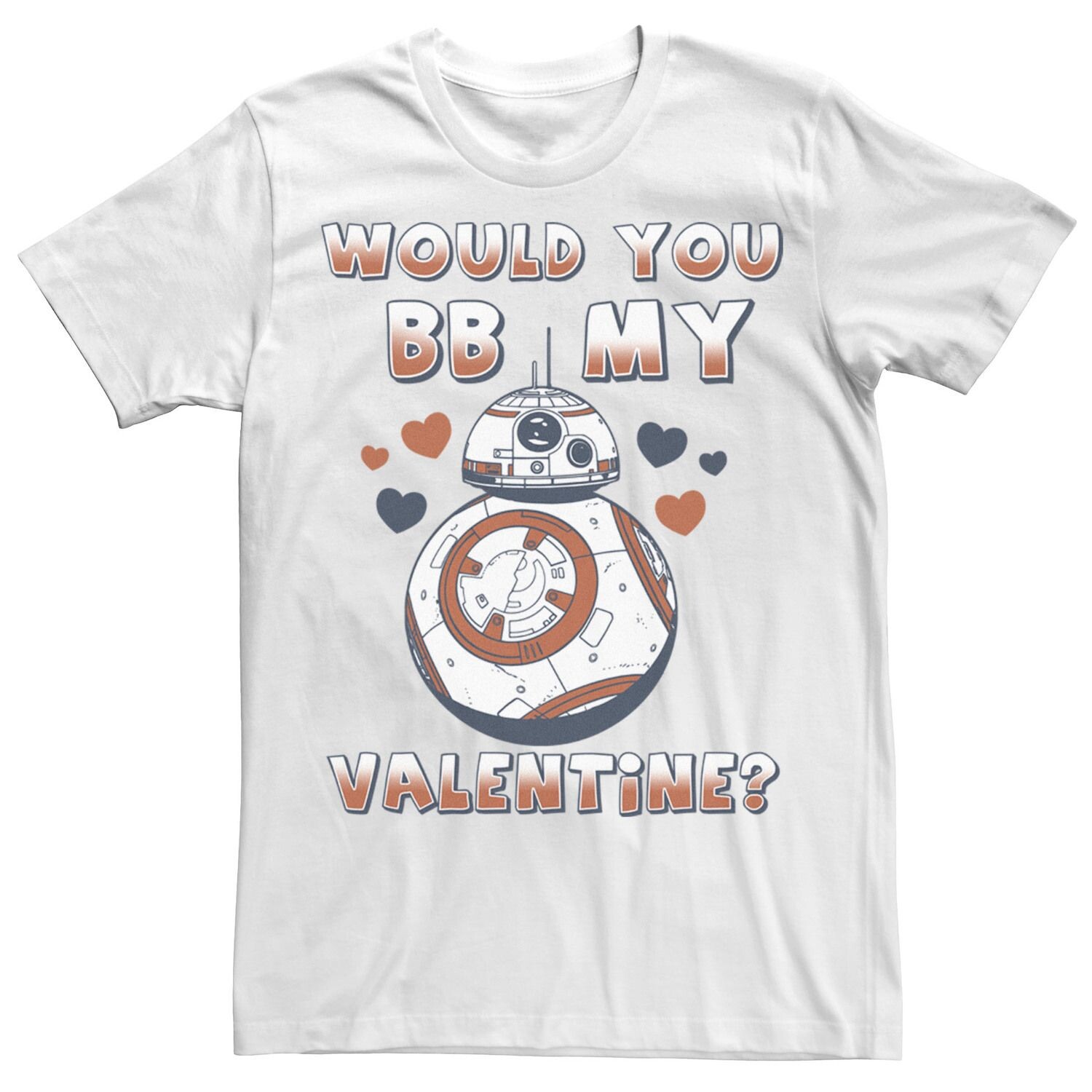 Мужская футболка «Звездные войны» Will You BB Mine ко Дню святого Валентина Licensed Character
Мужская футболка «Звездные войны» Will You BB Mine ко Дню святого Валентина Licensed Character