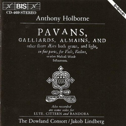 CD диск Holborne / Lindberg / Dowland Consort: Pavans / Galliards / Almains
CD диск Holborne / Lindberg / Dowland Consort: Pavans / Galliards / Almains