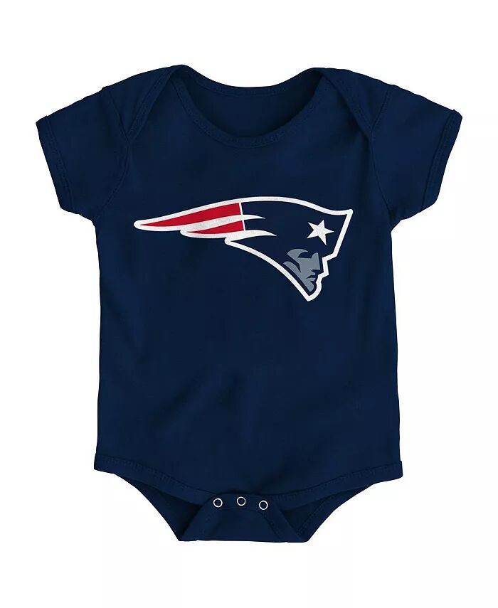 Боди для мальчиков и девочек с логотипом команды Navy New England Patriots Outerstuff
Боди для мальчиков и девочек с логотипом команды Navy New England Patriots Outerstuff