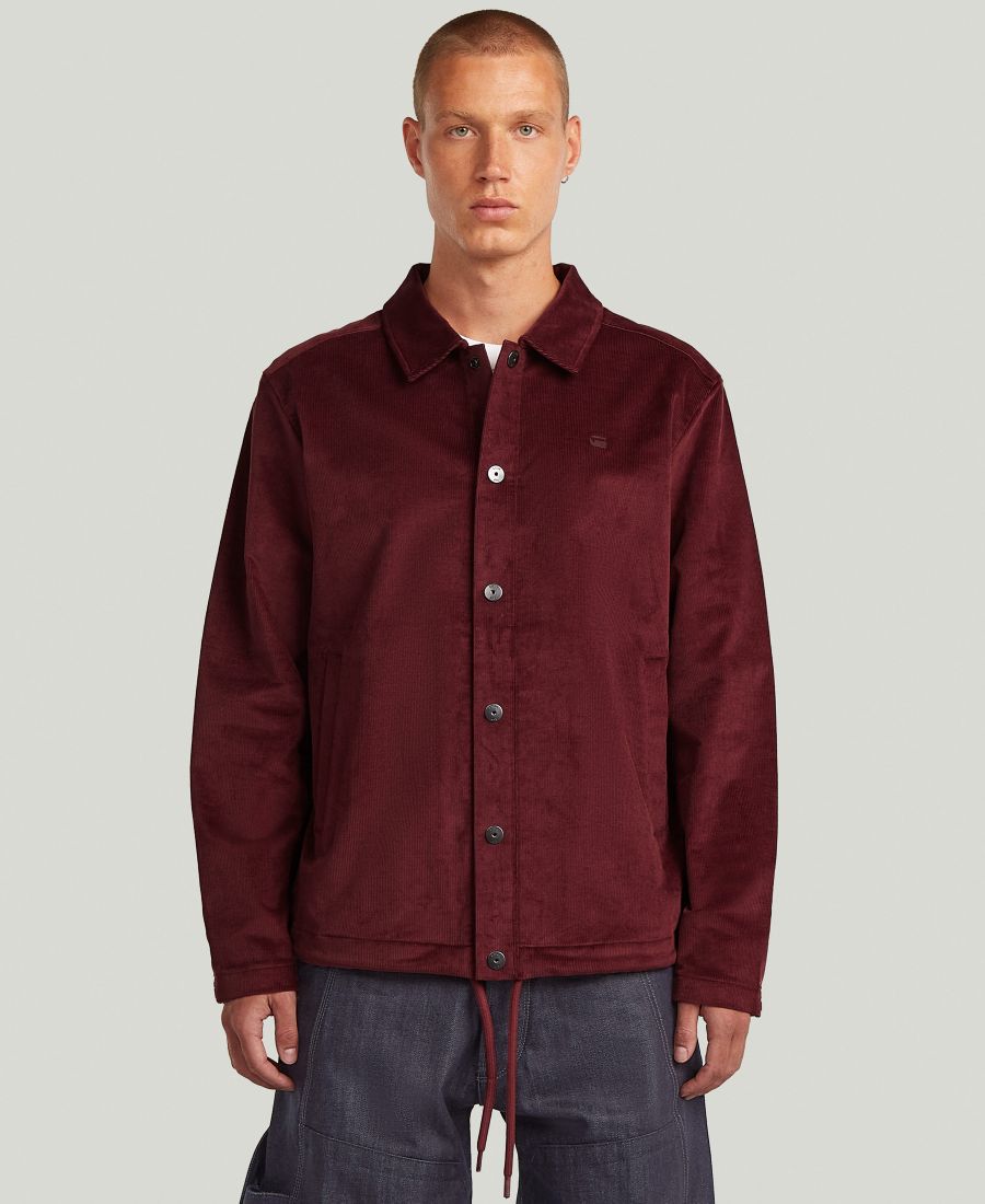 Мужская вельветовая куртка прямого кроя с воротником G-Star Raw, Port red
Мужская вельветовая куртка прямого кроя с воротником G-Star Raw, Port red