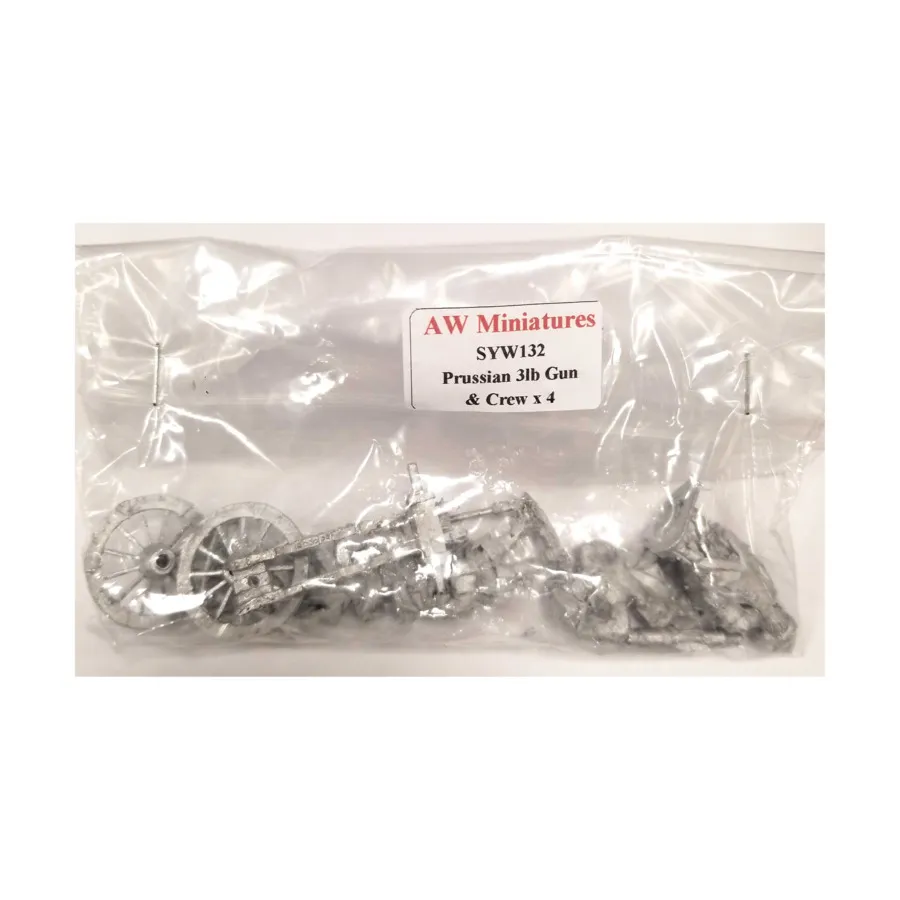 Прусская 3-фунтовая пушка и экипаж, Seven Years War - Prussian Artillery (28mm)
Прусская 3-фунтовая пушка и экипаж, Seven Years War - Prussian Artillery (28mm)