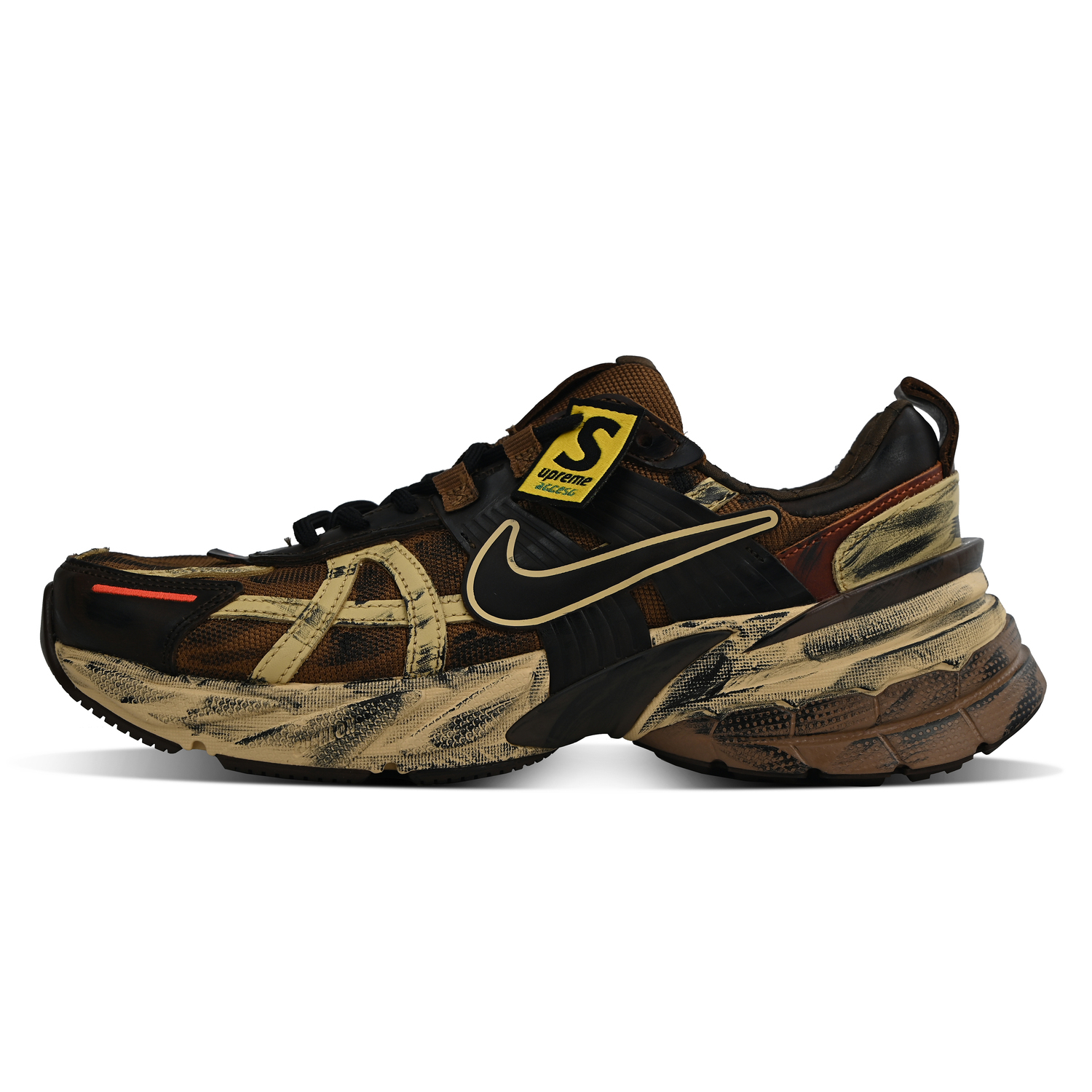 Nike V2K Run устойчивые к истиранию низкие кроссовки для бега мужские black brown
Nike V2K Run устойчивые к истиранию низкие кроссовки для бега мужские black brown