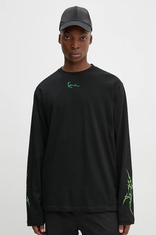 Хлопковая водолазка Karl Kani, черный
Хлопковая водолазка Karl Kani, черный