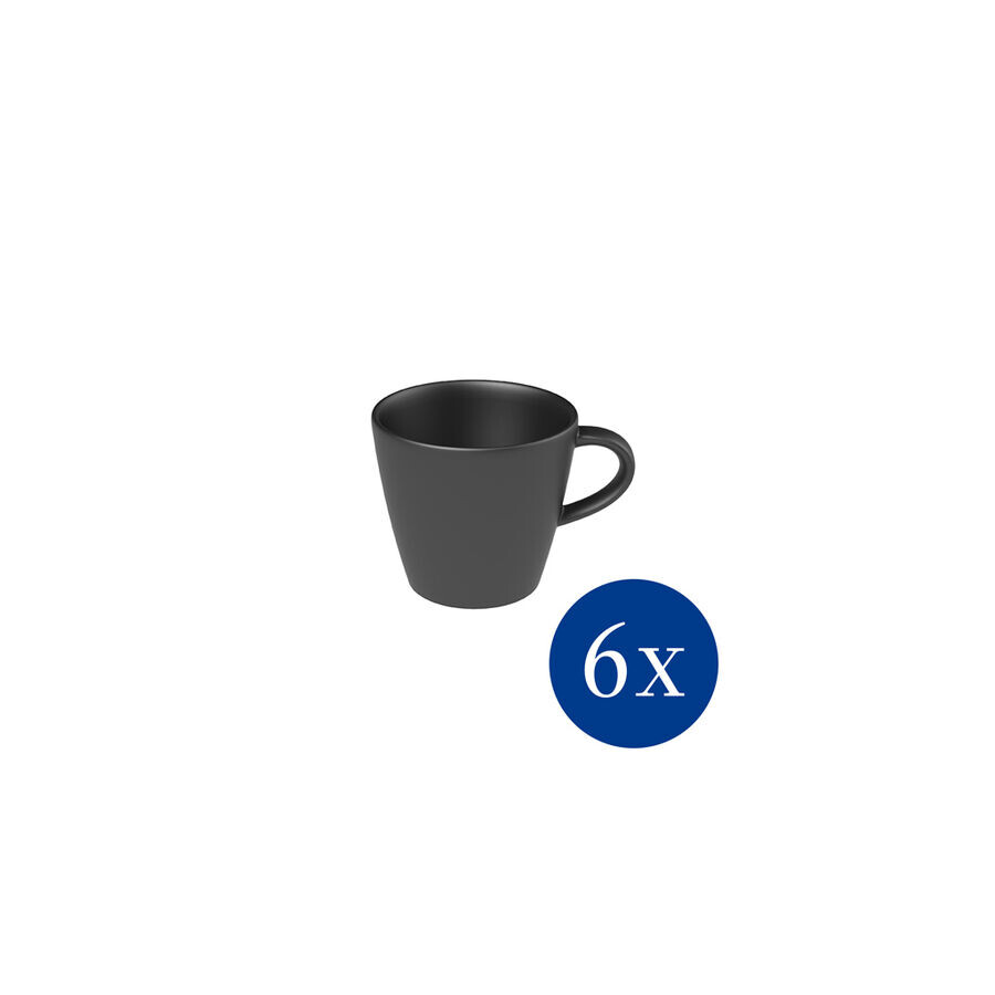 Чашка для эспрессо Manufacture Rock, 60 мл, 6 шт, черный Villeroy & Boch, черный
Чашка для эспрессо Manufacture Rock, 60 мл, 6 шт, черный Villeroy & Boch, черный