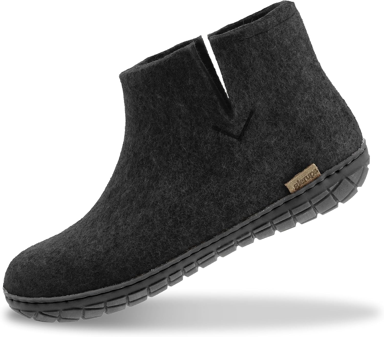 Домашние тапочки Glerups с 100 шерстяной смесью и резиновой подошвой - Унисекс, черный/угольный
Домашние тапочки Glerups с 100 шерстяной смесью и резиновой подошвой - Унисекс, черный/угольный