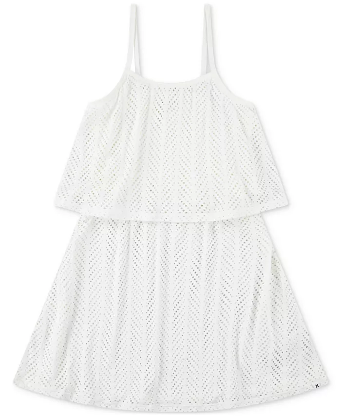 Платье-накидка для плавания для больших девочек Hurley, белый
Платье-накидка для плавания для больших девочек Hurley, белый