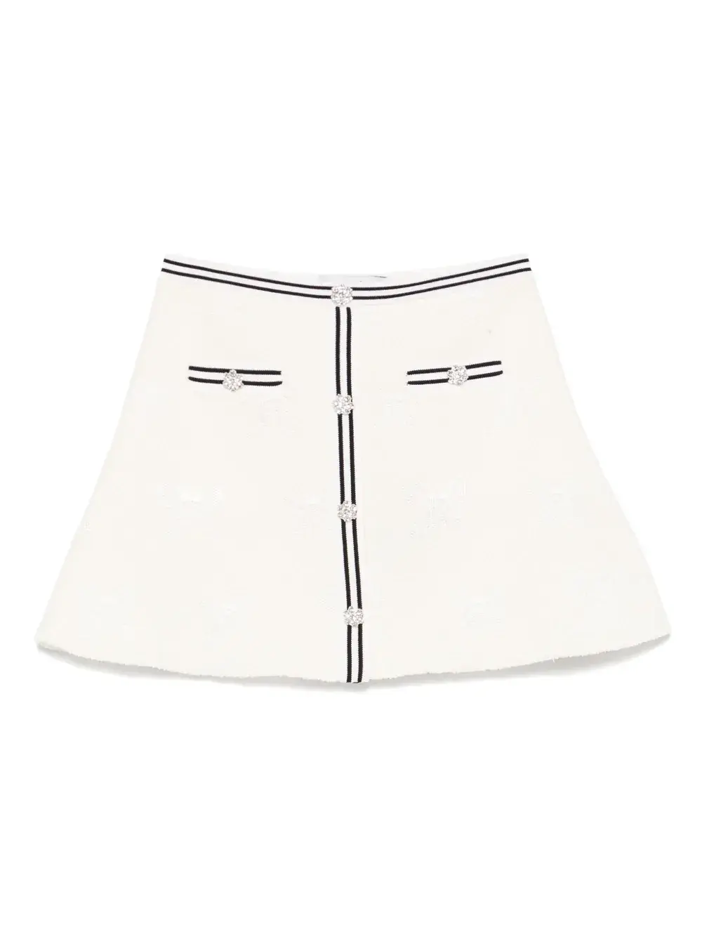 Жаккардовая юбка Self-Portrait Kids, белый
Жаккардовая юбка Self-Portrait Kids, белый