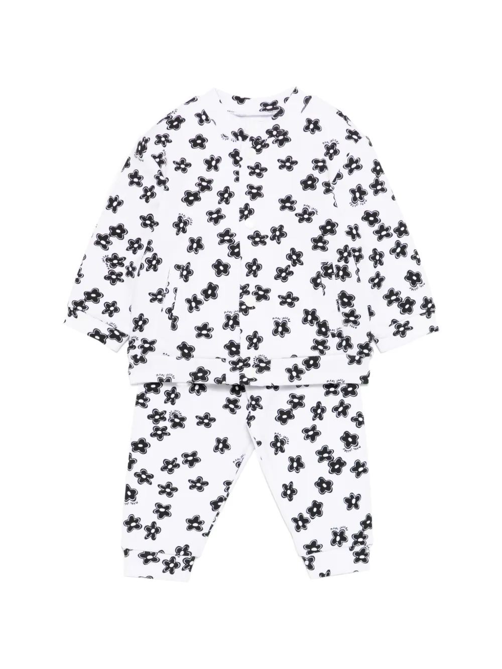 Костюм с цветочным принтом Marc Jacobs Kids, белый
Костюм с цветочным принтом Marc Jacobs Kids, белый