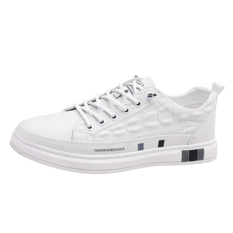 EGCHI Мужские скейтерские кеды низкие белые, цвет White
EGCHI Мужские скейтерские кеды низкие белые, цвет White