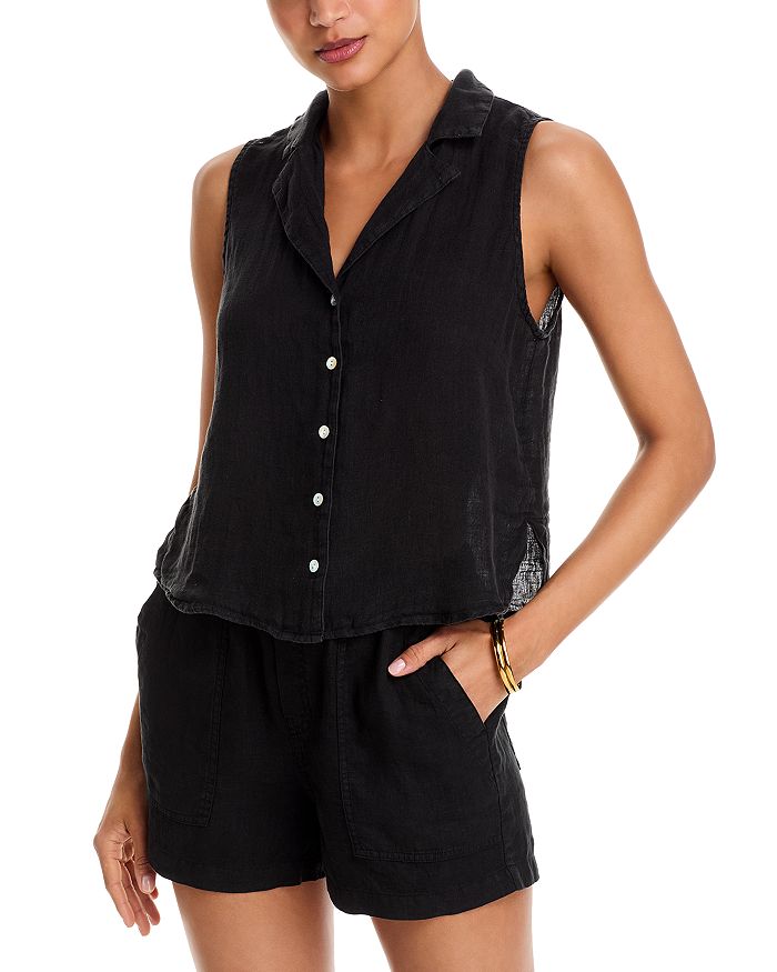 Льняной топ Tissue Bella Dahl, черный
Льняной топ Tissue Bella Dahl, черный