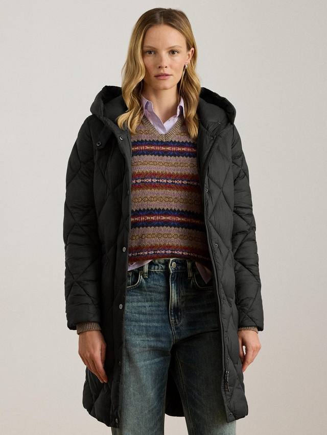 Лорен пуховик с капюшоном и ромбовидной стежкой Ralph Lauren, Black
Лорен пуховик с капюшоном и ромбовидной стежкой Ralph Lauren, Black