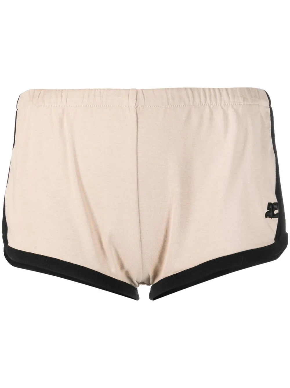 Шорты с контрастной отделкой и логотипом Courrèges, нейтральный
Шорты с контрастной отделкой и логотипом Courrèges, нейтральный