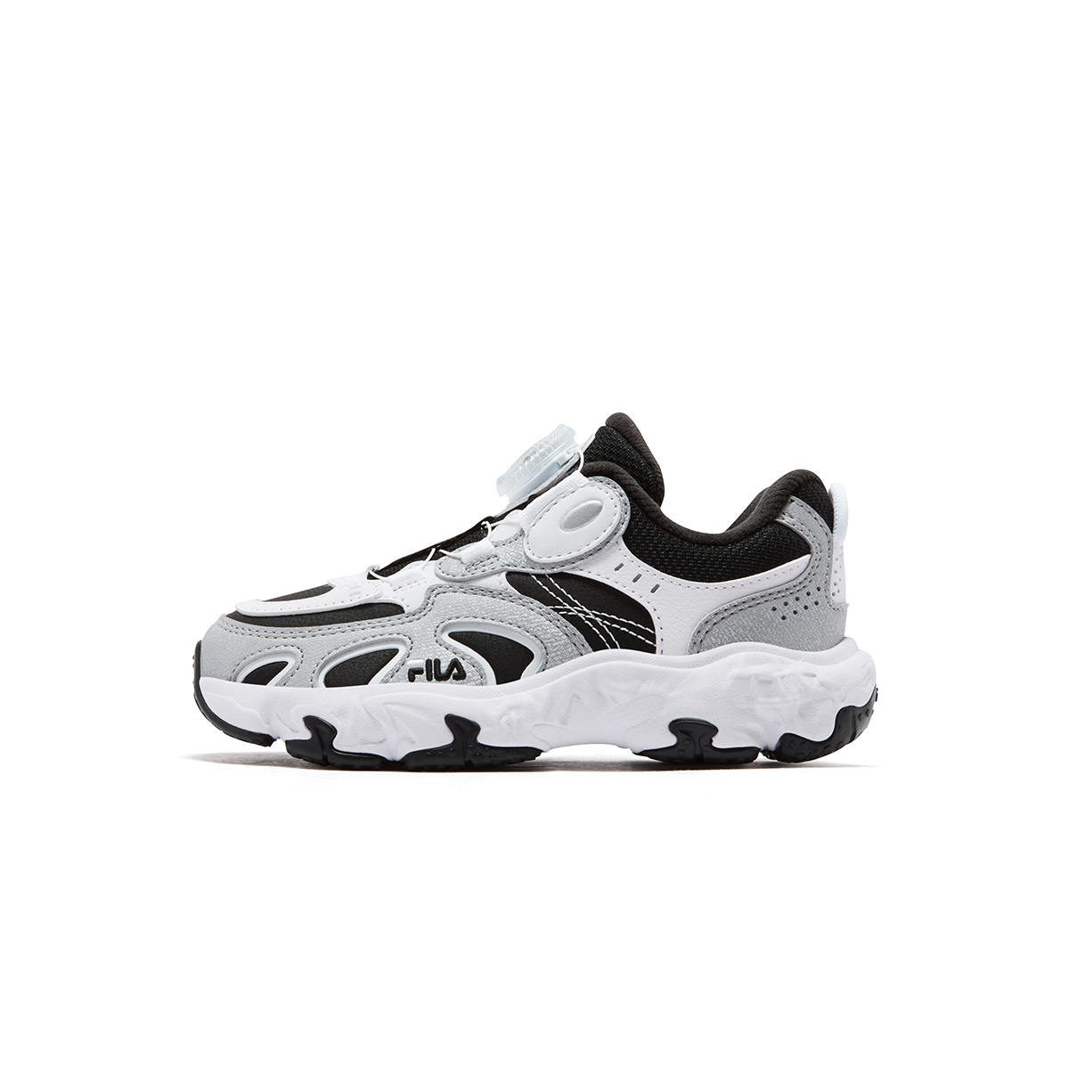 FILA KIDS Наследие FHT амортизация и дышащие беговые кроссовки black/space silver детские
FILA KIDS Наследие FHT амортизация и дышащие беговые кроссовки black/space silver детские