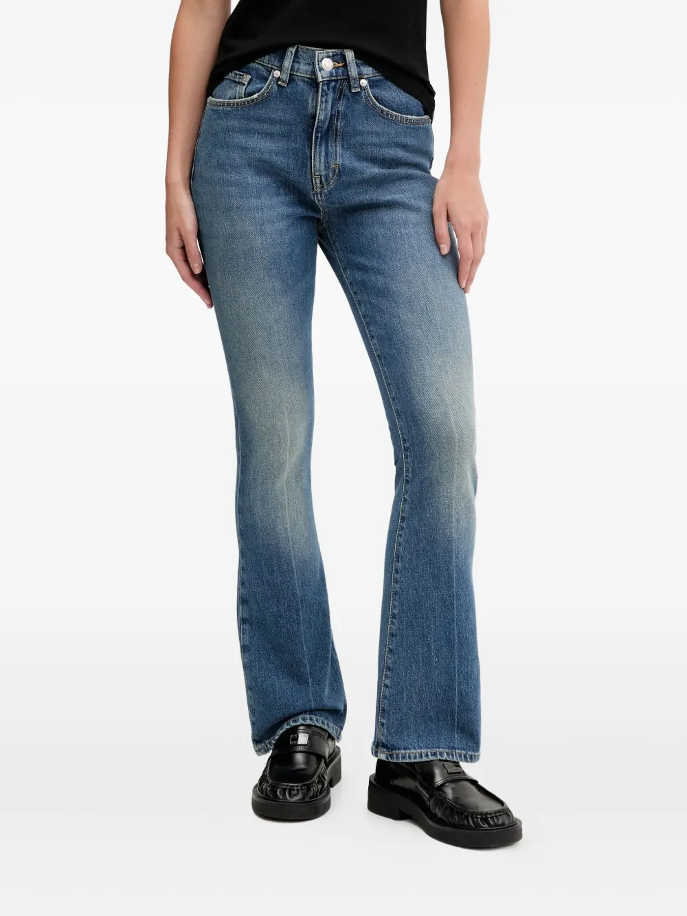 Расклешенные джинсы HUGO, синий
Расклешенные джинсы HUGO, синий