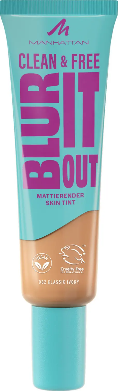 Тональный крем Manhattan Clean & Free Blur It Out Skin Tint 32 Classic Ivory LSF20
Тональный крем Manhattan Clean & Free Blur It Out Skin Tint 32 Classic Ivory LSF20