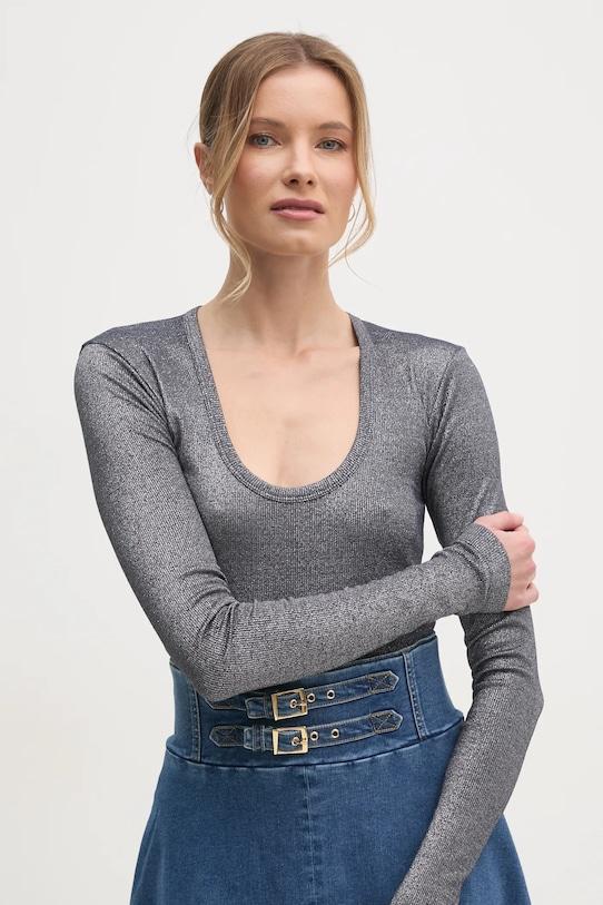 Лонгслив Pinko, серебряный
Лонгслив Pinko, серебряный