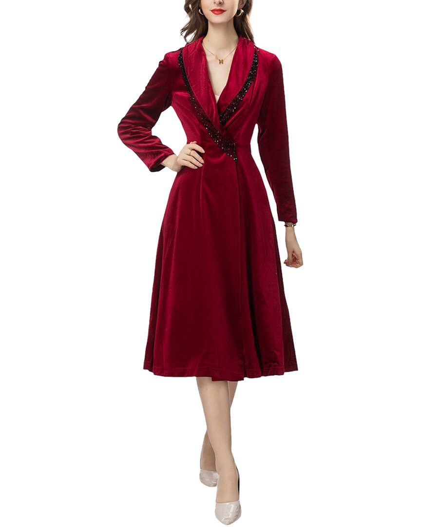 Платье миди Lionello Salvi, цвет burgundy
Платье миди Lionello Salvi, цвет burgundy