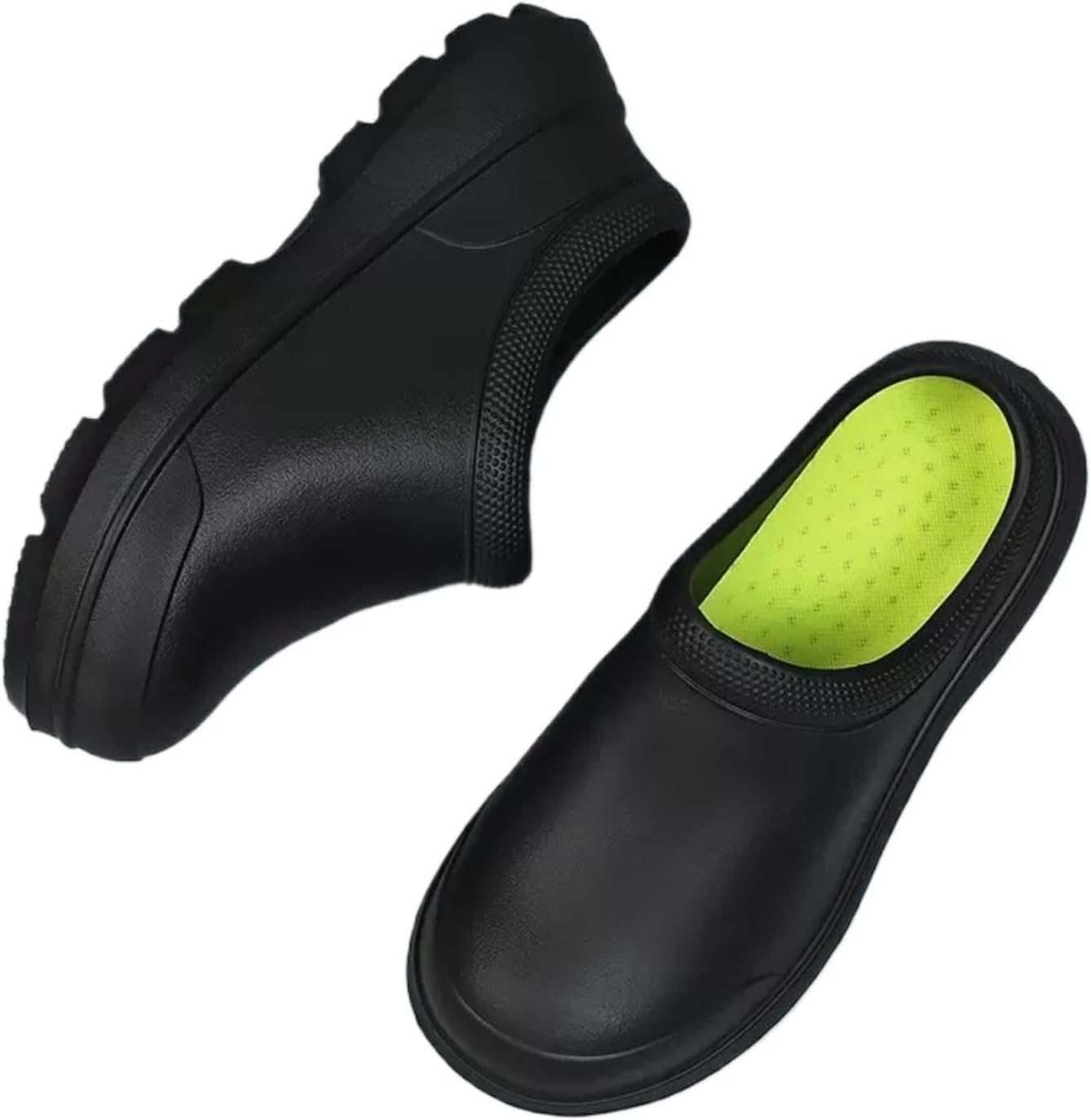 Мужские туфли без шнурков с платформенной подошвой, кухонные туфли для шеф-повара, противоскользящая удобная обувь, черные повседневные лоферы Azttoztto
Мужские туфли без шнурков с платформенной подошвой, кухонные туфли для шеф-повара, противоскользящая удобная обувь, черные повседневные лоферы Azttoztto