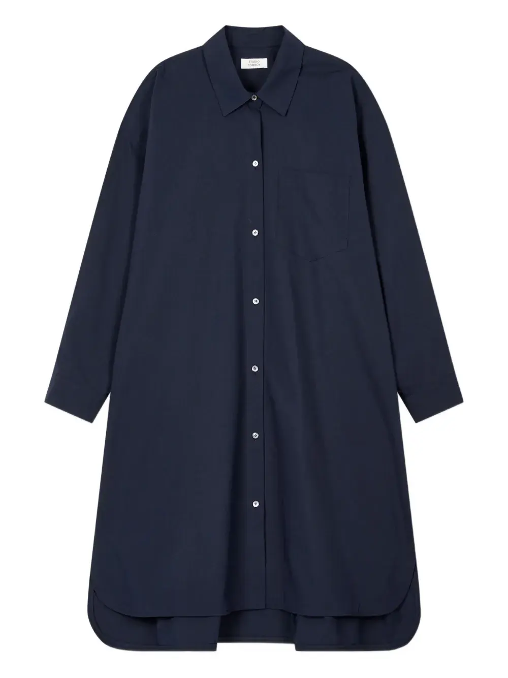 Платье-рубашка с длинными рукавами STUDIO TOMBOY, синий
Платье-рубашка с длинными рукавами STUDIO TOMBOY, синий