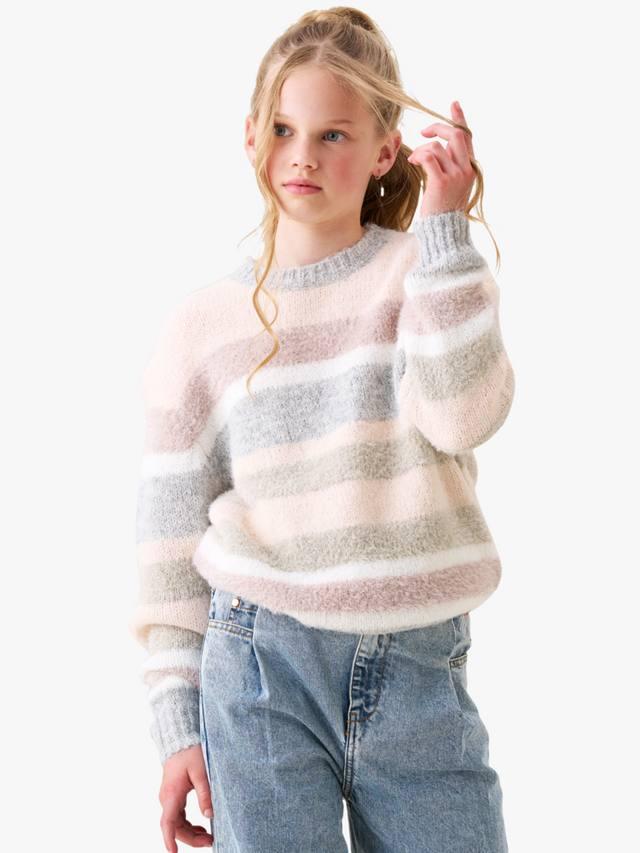 Детский полосатый джемпер Angel & Rocket, Pink
Детский полосатый джемпер Angel & Rocket, Pink